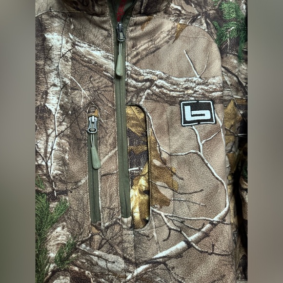 Banded Men's Heavy Tec Fleece 1/2 Zip Pullover - Picture 4 of 11